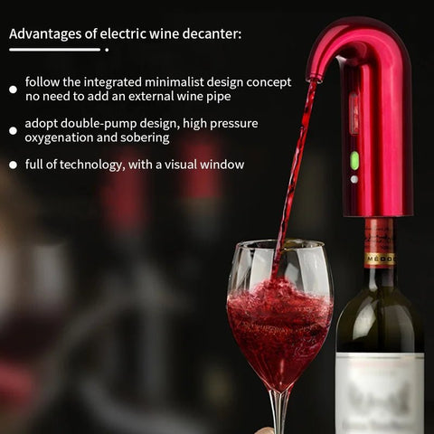 Electric Wine Aerator - pennyworthpoundsave