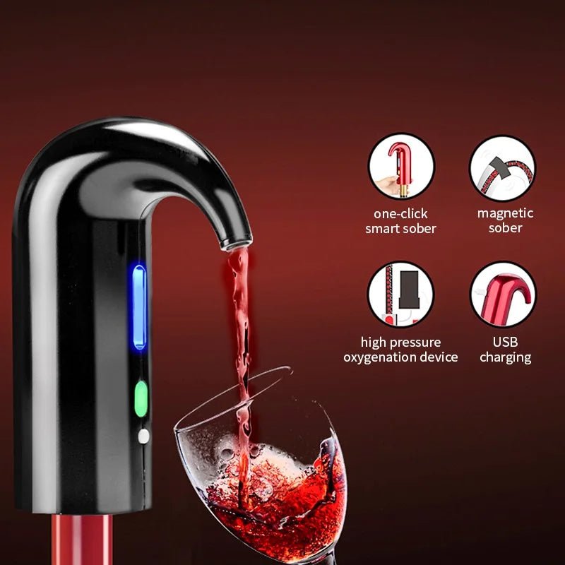 Electric Wine Aerator - pennyworthpoundsave